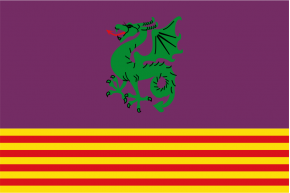 Buy flag of Santa Margarida i els Monjos