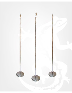 Comprar mástil de interior cromado