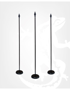 Comprar pal de llautó lacat en negre.