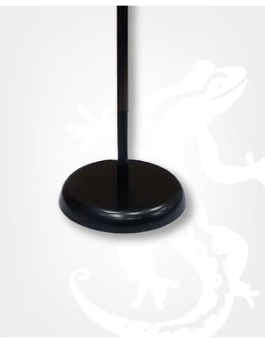 Comprar mástil de latón lacado en negro.