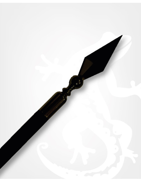 Comprar pal de llautó lacat en negre.