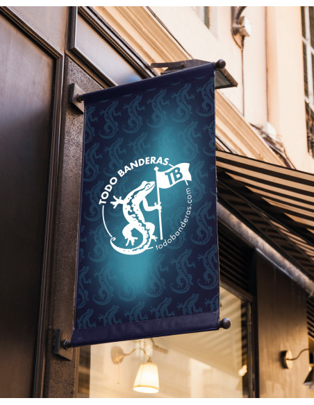 Banderola exterior comercio
